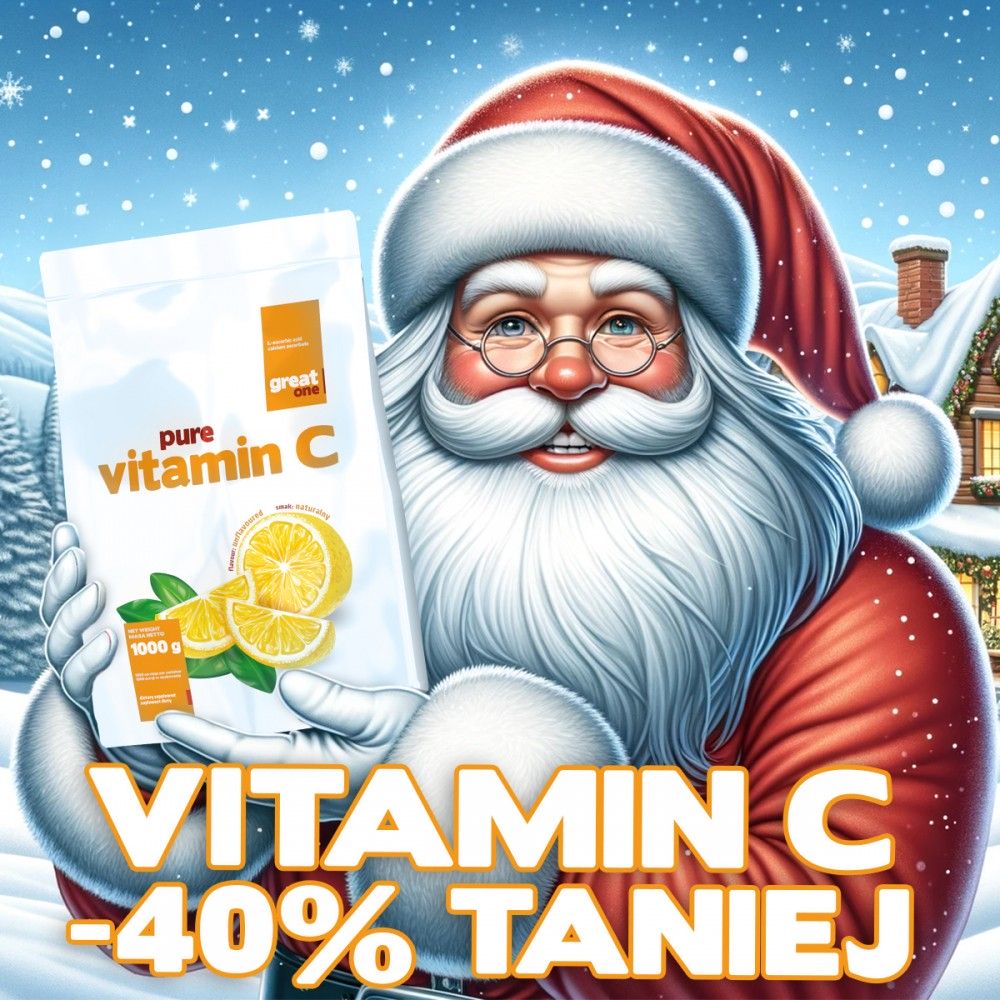 Pure Vitamin C 1kg Great One - 40% promocja