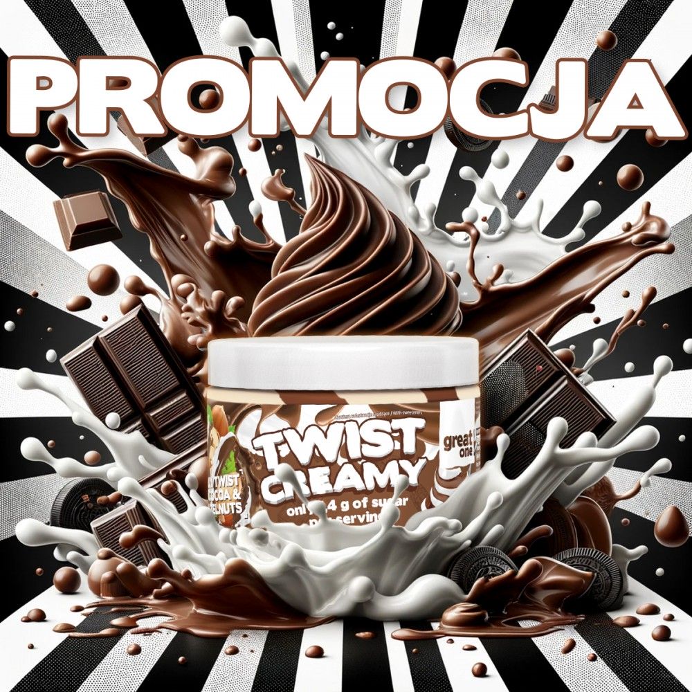 Twist Creamy 500 g Great One - promocja