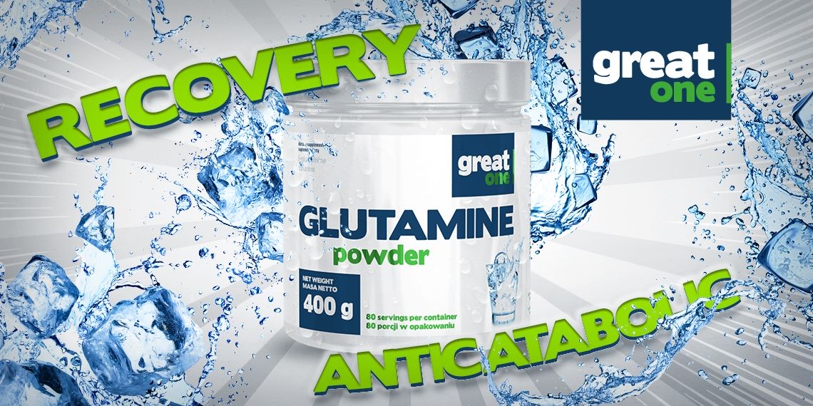 Glutamine Powder 400 g Great One