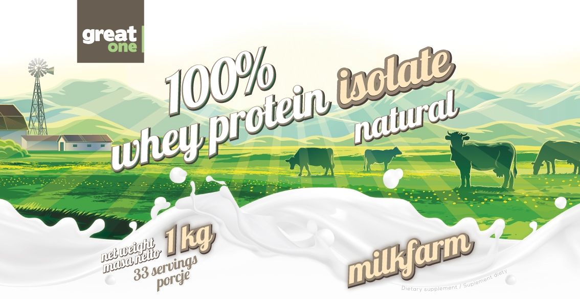 100% Whey Protein Isolate Natural