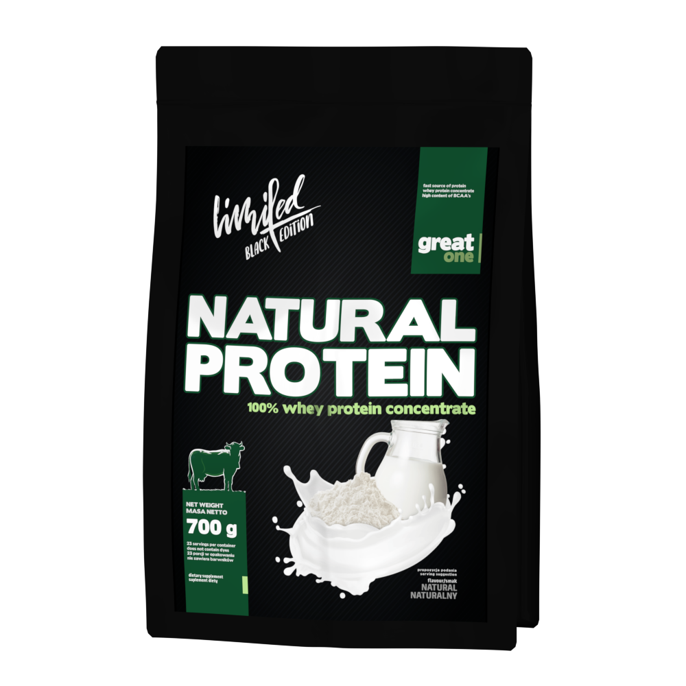 Natural Protein 100% whey protein concentrate 700g Great One