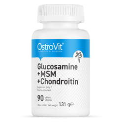 Glucosamine + MSM + Chondroitin 90 tabletek Ostrovit