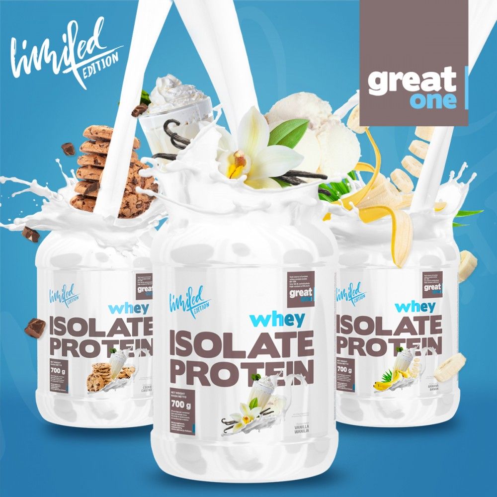 Whey Isolate Protein 700g Limited Edition puszka Great One