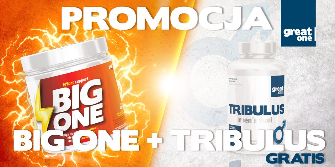 Big One 420g Great One pre-workout + Tribulus