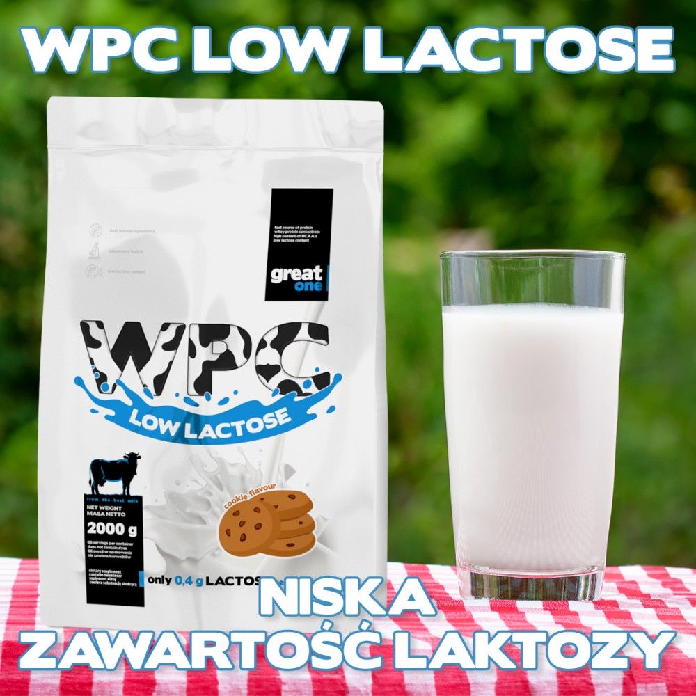 WPC Low Lactose 2kg Great One