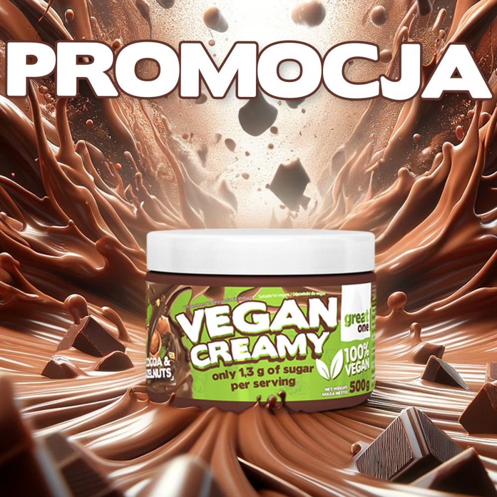 Vegan Creamy 500g Great One - promocja 40%