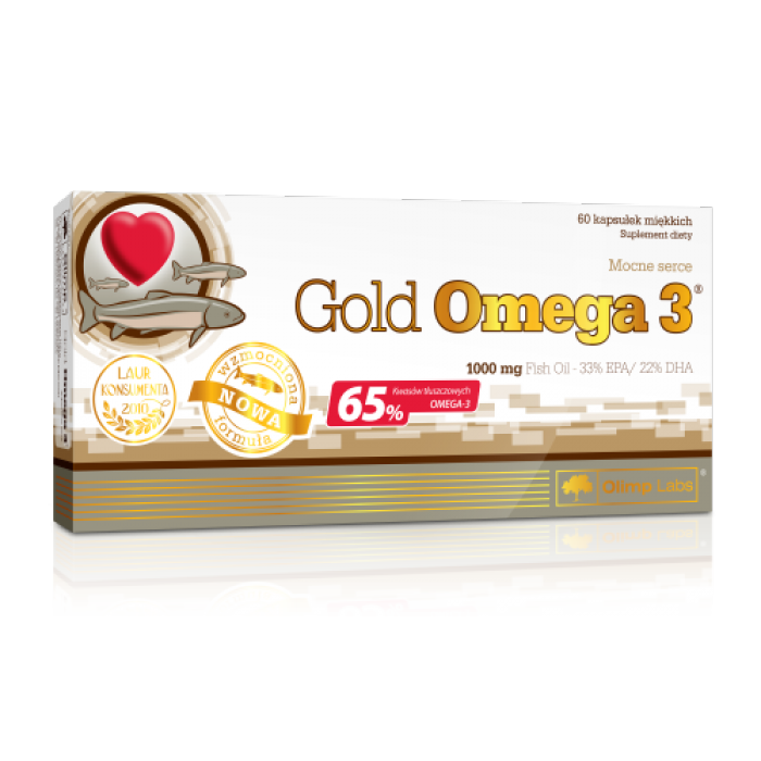 Gold Omega 3 60 kapsułek Olimp 