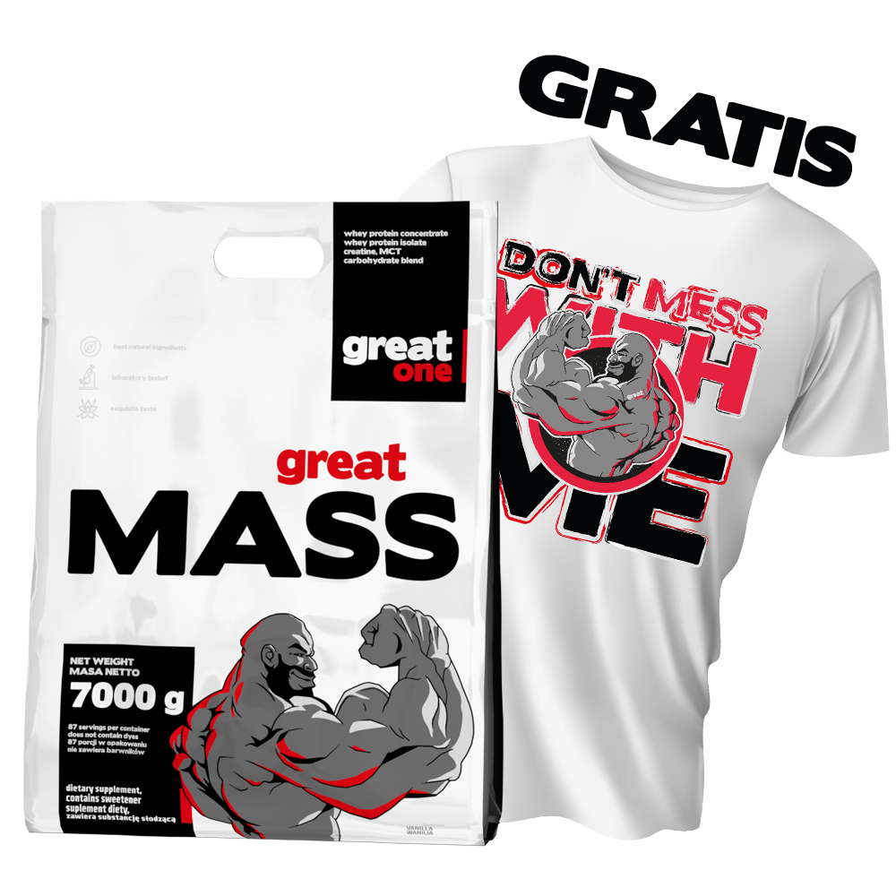 Great Mass 7kg + koszulka GreatOne GRATIS