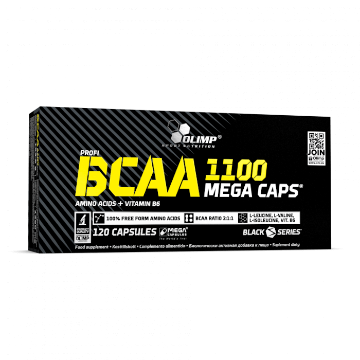 BCAA 1100 120 kapsułek Olimp