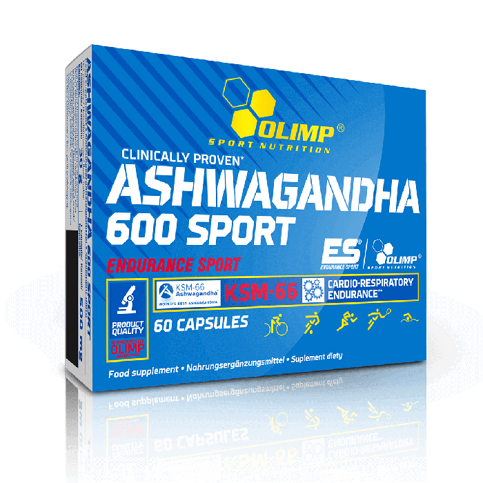 Ashwagandha 600 Sport 60 kapsułek Olimp