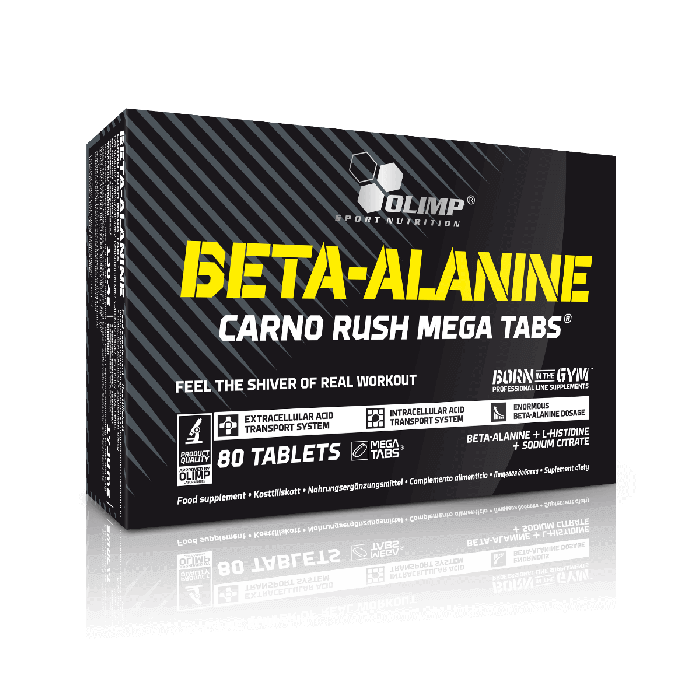 Beta Alanine Carno Rush Mega Tabs 80 tabletek Olimp