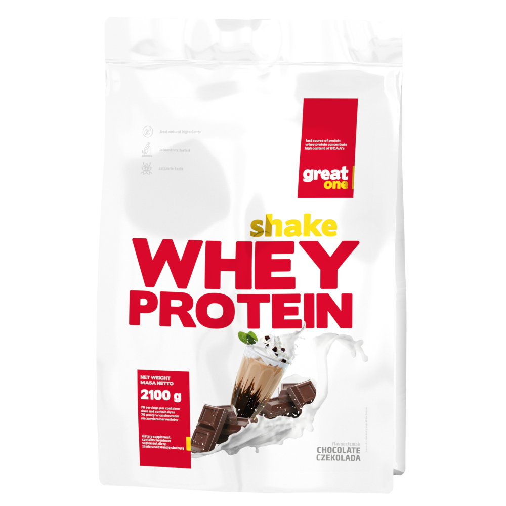 Shake Whey Protein 2,1kg bag Great One