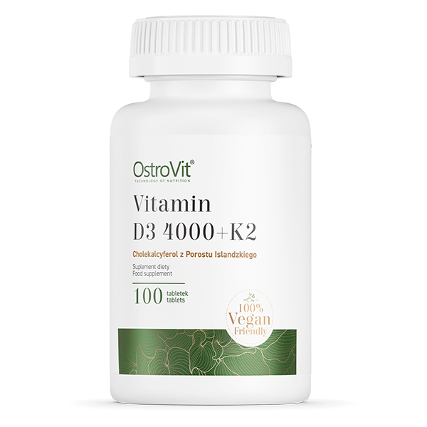 Vitamin D3 4000 + K2 Vege Ostrovit