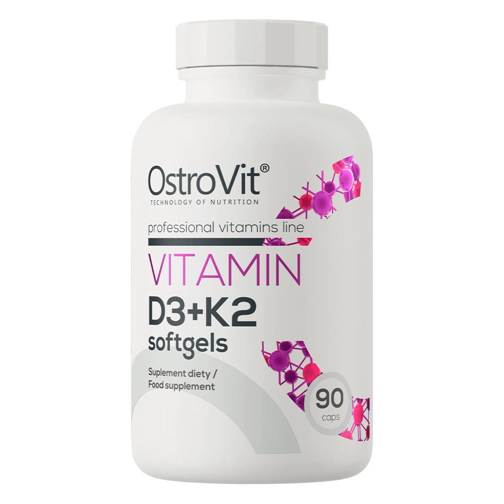 Vitamin D3+K2 softgels 90 kapsułek Ostrovit