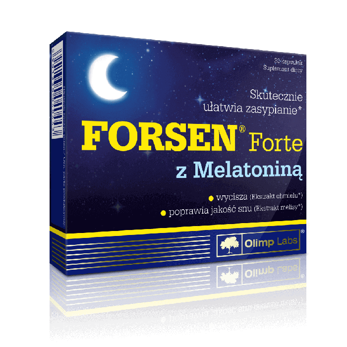 Forsen Forte z Melatoniną 30 kapsułek Olimp