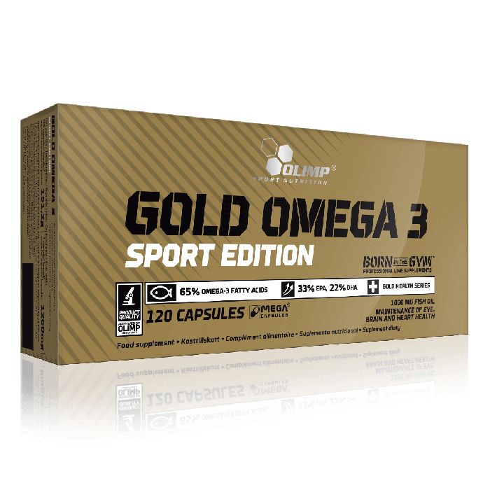 Gold Omega 3 Sport Edition 120 kapsułek Olimp