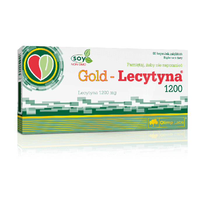 Gold-Lecytyna 1200 60 kapsułek Olimp
