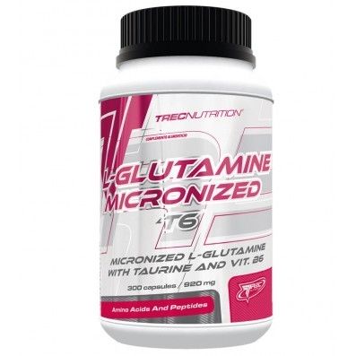 L-glutamine micronized T6 300 kapsułek Trec Nutrition