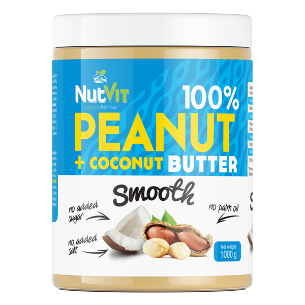 100% Peanut + Coconut Butter 1000 g