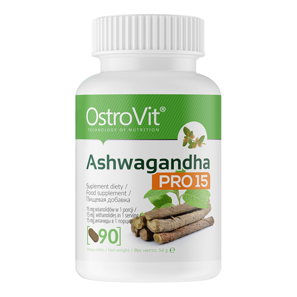 Ashwagandha Pro15 90 tabletek