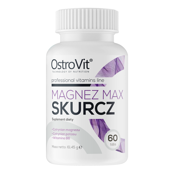 Magnez Max Skurcz 60 tabletek