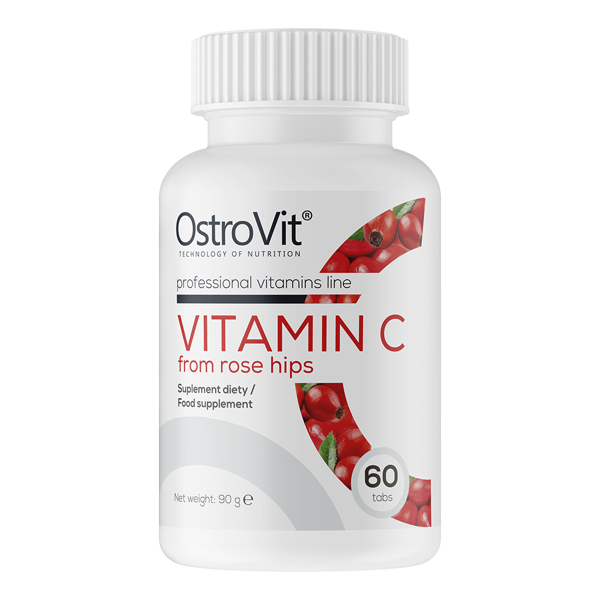 Vitamin C from rose hips 60 tabletek