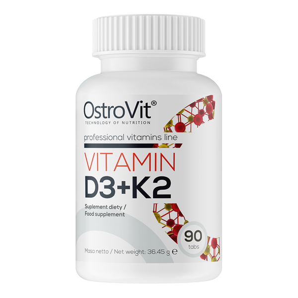 Vitamin D3+K2 90 tabletek