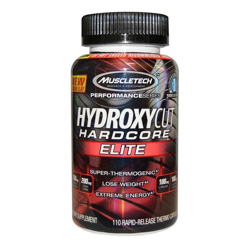 Hydroxycut Hardcore Elite 110 capsules MusleTech