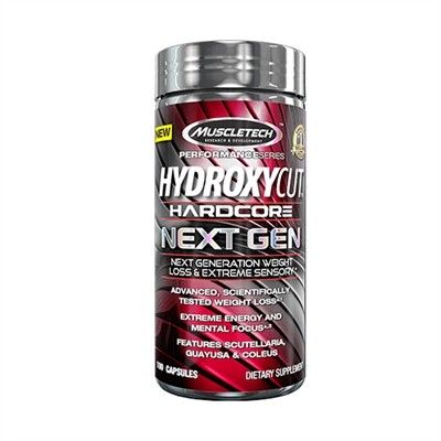 Hydroxycut Hardcore Next Gen 100 kapsułek Muscletech