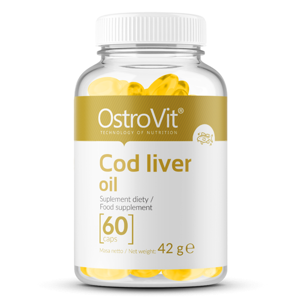 Cod liver oil 60 kaspułek Ostrovit