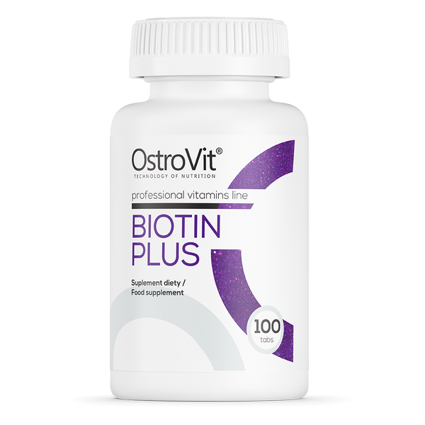 Biotin Plus 100 tabletek