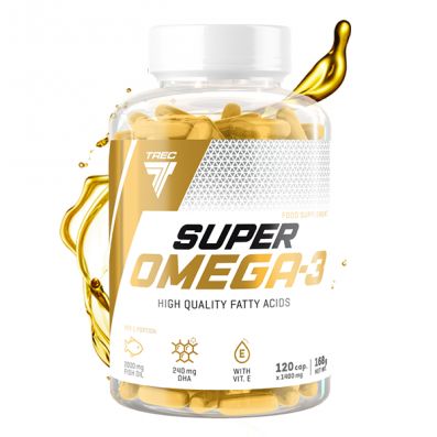 Super Omega 3 120 kapsułek Trec Nutrition