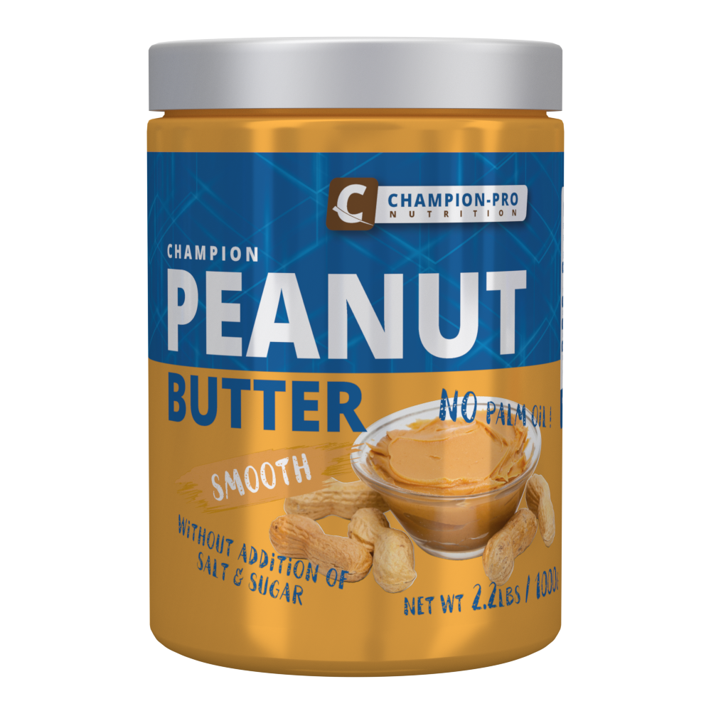 Peanut Butter Smooth 1kg Champion-Pro