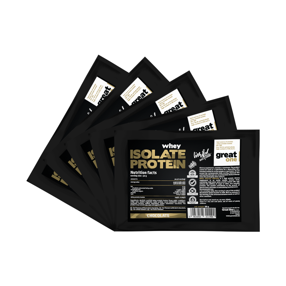 Whey Isolate Protein Limited Black Edition 5 saszetek